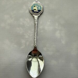 Vintage St. Thomas VI Souvenir Spoon | Caribbean Travel Collectible